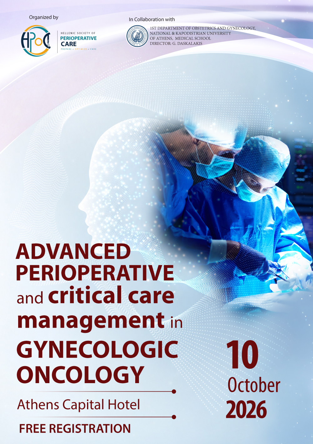 Advanced Perioperative and Critical Care Management in Gynecologic Oncology – Scientific Program
